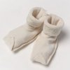 Angelique Organic Cotton Booties (Cream)