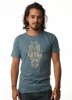 Be Love 'Seva' Organic T-Shirt (Mens - Ocean, Natural & Charcoal)