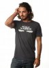 Be Love 'Peace Warrior' Organic T-Shirt (Mens - Charcoal/White)