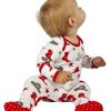 Piccalilly Fair Trade Organic Cotton 'Cowboy' Playsuit & Hat