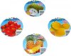 Fair Trade 'Zesto' Mixed Fruits Coasters