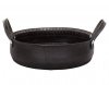 Tread 'Recycled Tyre' Shallow Log Holder/Trug (with Handles)