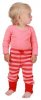 Piccalilly Fair Trade Organic Cotton Ribbed Baby Legs (Red/Pink, Red/Grey & Green/Grey)