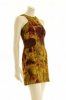 &Co. 'Amber' Hand Printed Dress (Brown)