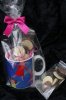 Chocoholly Mug with Organic Mixed Buttons