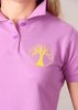 Excentree Organic Cotton Polo Shirt (Ladies - Purple)