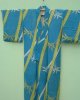 Fuji Kimono 'Golden Bamboo' Vintage Silk Kimono