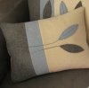 Elizabeth Cook Felted Lambswool Cushions (Small - Natural Colours)
