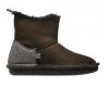 Po-Zu 'Pep' Sheepskin Boots (Ladies - Brown)