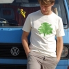 Silverstick Organic Cotton 'Breath Making' T-Shirt (Mens - Stone)