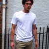 Silverstick Organic Cotton T-Shirt (Mens - Snow White)