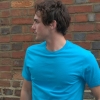 Silverstick Organic Cotton T-Shirt (Mens - Azure Blue)