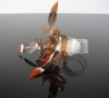 PET:cell Jewellery 'Tarantula' Ring (Brown)