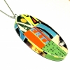 Drops of Sun 'Candy' Recycled Magazine Paper Necklace