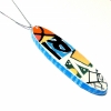 Drops of Sun 'Where am I?' Recycled Magazine Paper Necklace