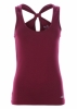 No Balls Bamboo Halter Back Tank (Spice, Lavender & Dry Rose)
