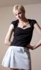 Charlie Boots 'Caelestis' Cotton Skirt (Eggshell)