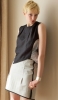 Charlie Boots 'Cambria' Tailored Skirt (Shorter length - Pale Sage)