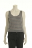 Knock Knock 'Scoop Neck' Vest (Grey/Green Stripe)