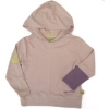 Tatty Bumpkin Bamboo Jersey 'Rose Smoke' Hooded Sweatshirt (Pale Pink)