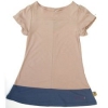 Tatty Bumpkin 'Rose Smoke' Puff Sleeve Dress (Pale Pink)