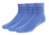 Bam Bamboo Ladies Active Socks (3 Pack of Cornflower Blue)