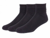 Bam Bamboo Active Socks 3 Pair Pack (Black)