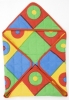 Smile Bright Eco Hooded Baby Blanket (Multi-Coloured)
