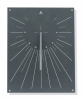 Ashortwalk Recycled Sundial - Wall Mounted