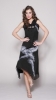 Love Phool 'Tinta' Tie-Dye Dress (Black)