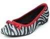 Bourgeois Boheme 'Esther' Ballet Pump (Zebra)