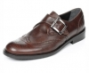 Bourgeois Boheme 'Graham' Brogue Buckle Shoe (Mens - Brown)