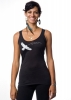 Be Love 'An Eagle and a Prayer' Organic Long Tank (Black)