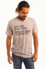 Be Love 'We Are The Ones' Crew Neck T-Shirt (Mens - Natural)