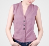 Izzy Lane Cashmere Waistcoat (Pink)