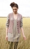 Izzy Lane Cashmere Cut-Out Waistcoat (Pink)