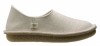Po-Zu 'Peasy' Wool Felt Shoe/Slipper (Ladies - Off White)