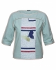 Charlie Boots 'Corona-1' Vintage Kimono Top (Mint Green)