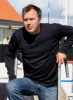 Blue Horizon Fisherman's Doubleface Sweater (Navy, Grey & Black)