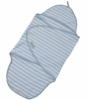 Piccalilly Towelling Cocoon Wrap (Blue Stripe & Blue Star)