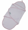 Piccalilly Towelling Cocoon Wrap (Pink Stars & Pink Stripes)