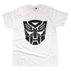 Hot Pot Clothing 'Transforming Autobot' T-Shirt (White)