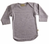 NUI Organics Merino Long Sleeve T-Shirt (Silver)