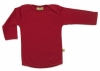 NUI Organics Merino Long Sleeve T-Shirt (Ruby)