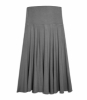 EKO 'Suzyloo' Bamboo Skirt (Charcoal)