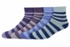 Bam Bamboo Ladies Stripy Socks - Pack of Four