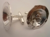 La Jewellery 'Rose of Donegal' Recycled Silver Cufflinks