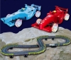 Power Plus Junior 'Mustang' Dynamo Race Track & 2 Illuminated Racing Cars