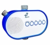 H2O Water Pressure Powered FM Scan Shower Radio