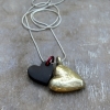 Beaucoco Double Heart Neckace